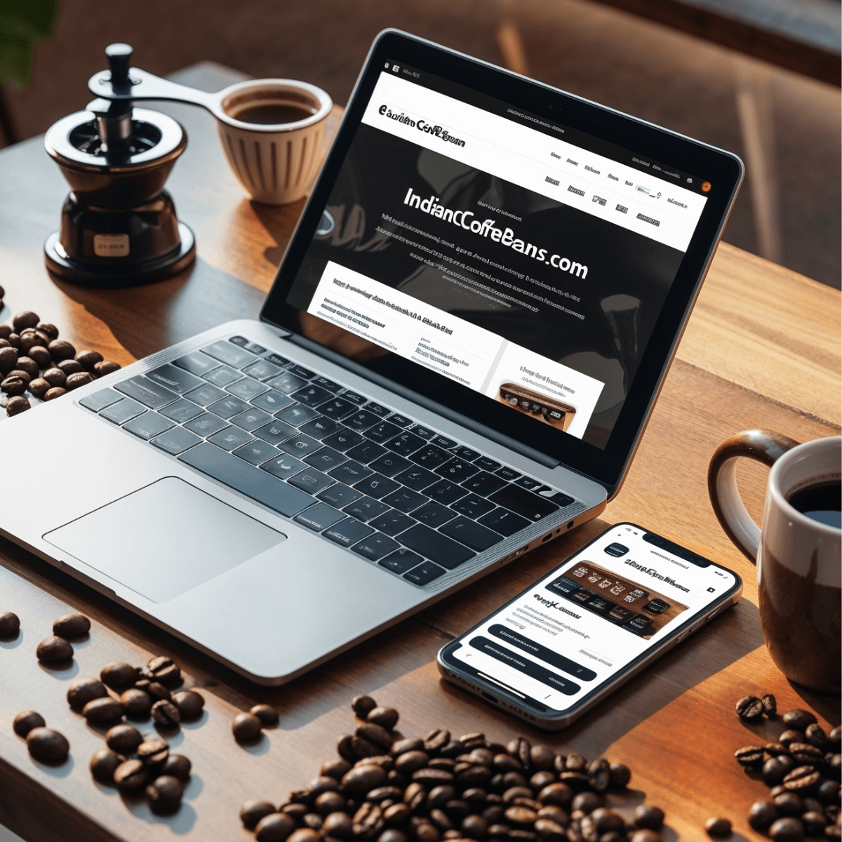 Indian coffee beans